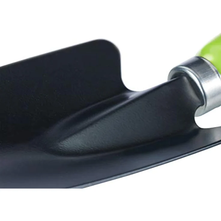 relaxdays Gartenhacke Gartenwerkzeug Set 4-teilig, ergonomische Griffe, Aufhängung, 460 g, Eisen-Kunststoff, bunt – Bild 9
