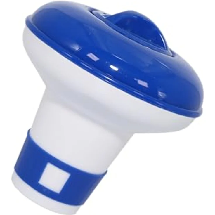 HAF Pool Dosierschwimmer 20g, Chemikalienschwimmer für Chlor & Brom Tabletten, verstellbares Dosiersystem in Blau – Bild 4