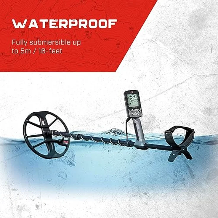 Minelab Equinox 700, Multifrequenz Metalldetektor mit wasserdichter 28 cm DD-Suchspule, Bluetooth-Kopfhörern und langer Akkulaufzeit – Bild 8