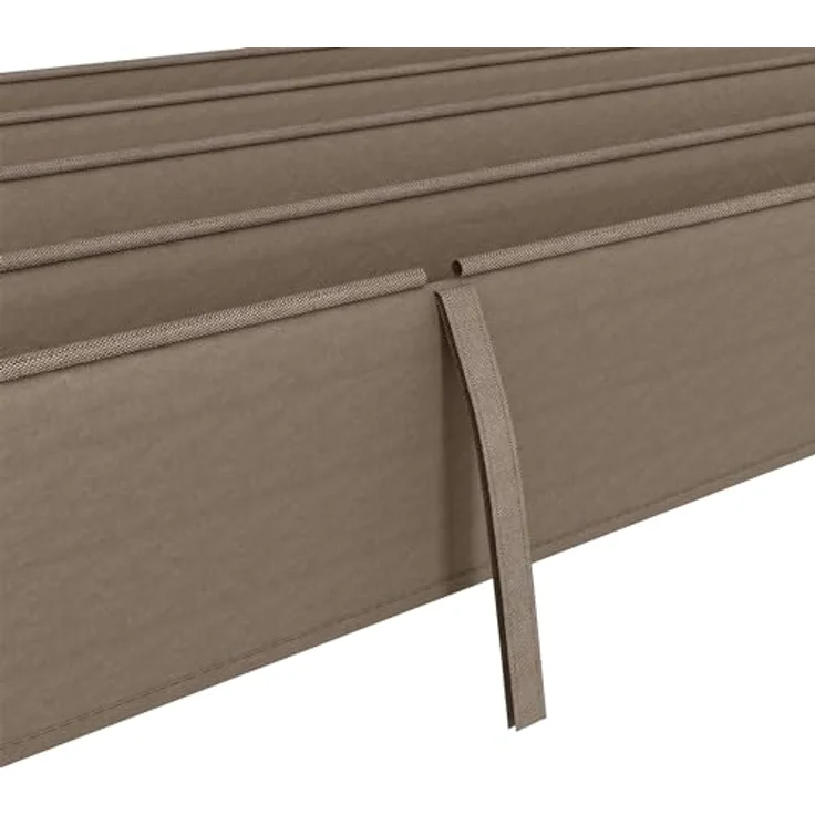 Outsunny Pavillon-Ersatzdach für 2,85 x 2 m Pergola, wasserabweisend, UV-Schutz 30+, Farbe Kaffee, mit Regenabflusslöchern, 286 x 245 cm – Bild 8