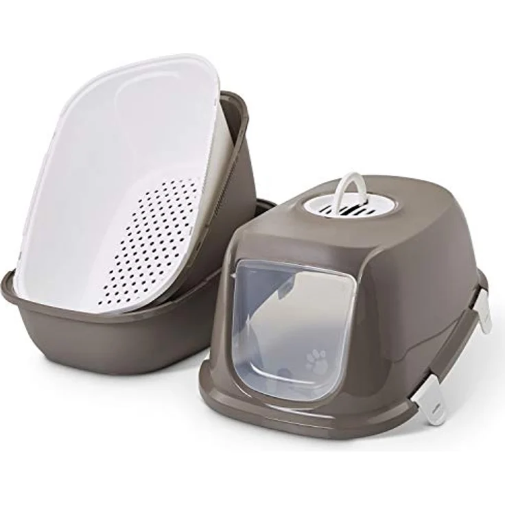 Vadigran 14224 Katzentoilette Reina Mocca, 64x46x48 cm, Mokka - Preisvergleich – Bild 2