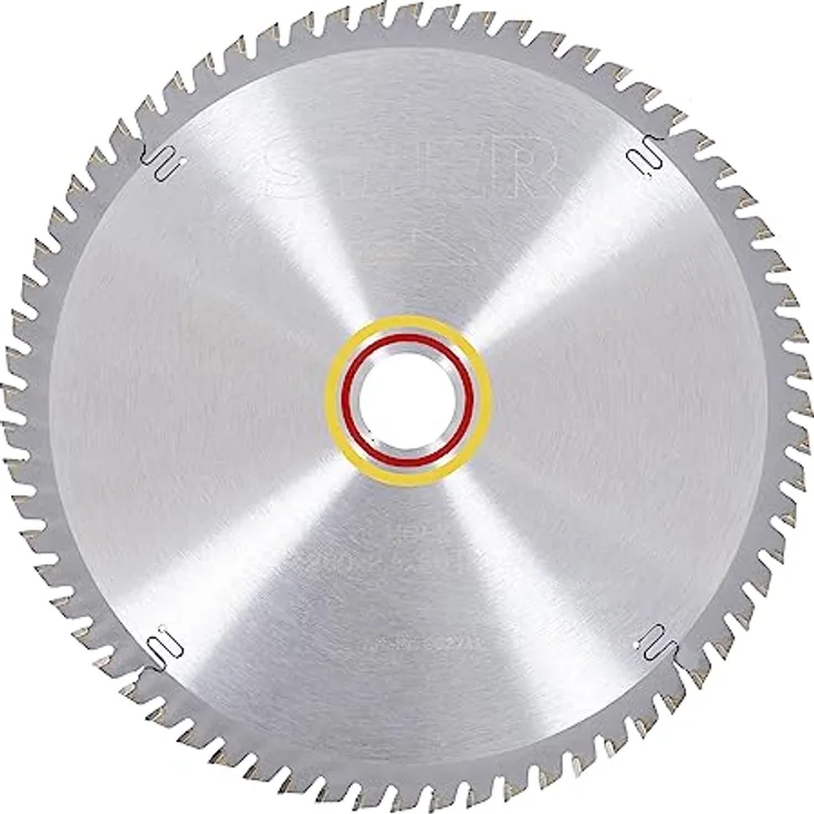 STIER Kreissägeblatt Profi, Holz, 260 x 2,4 x 30 mm, 68 Zähne, Perfekt für Holzarbeiten. Ideal für Spanplatten, Hartfaserplatten und Gipskartonplatten, Langlebig und präzise