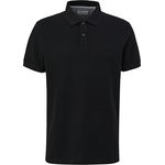 s.Oliver Poloshirt, Herren Baumwoll-Poloshirt mit Elasthan, Regular Fit, Blau