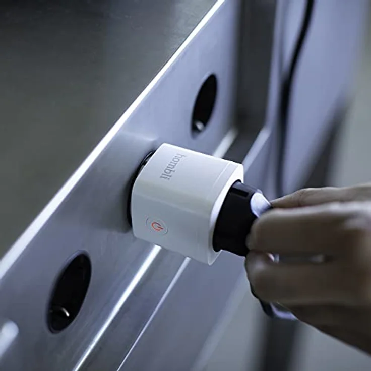 Hombli »Smart Steckdose EU« Smarte Steckdose, WLAN Steuerung, Zeitschaltuhr, Stromverbrauchsanzeige, kompatibel mit Amazon Alexa und Google Home, Fernsteuerung über e Hombli App – Bild 3