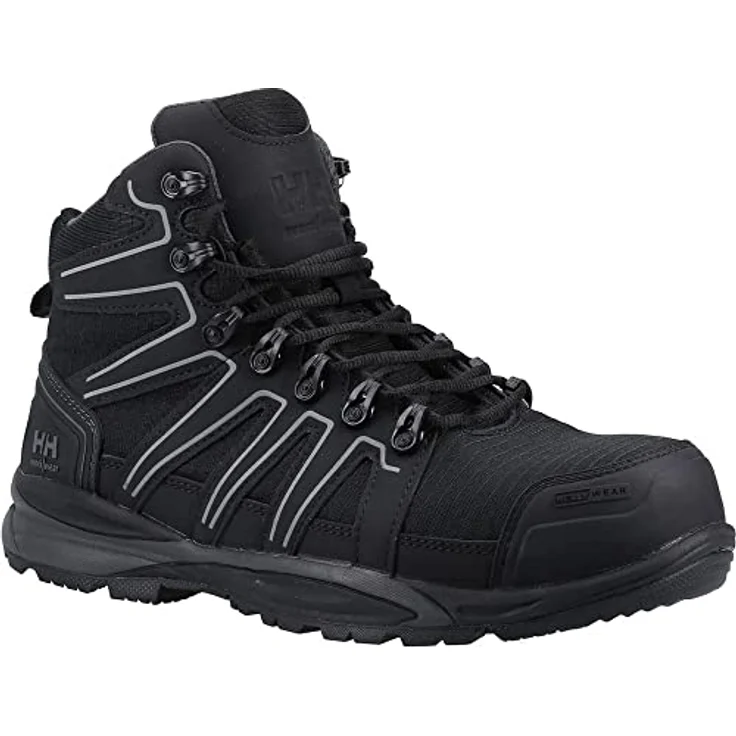 Helly Hansen Manchester Mid S3 Sicherheitsschuh, mit Lifa® Stay Warm Technology und elastischer Taille, schwarz – Bild 1