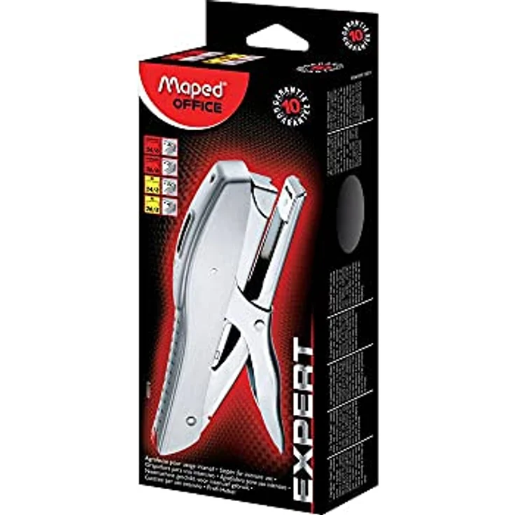 Maped Heftzange Expert XL 45 Blatt 60mm silber – Bild 2