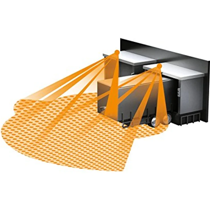 Steinel Infrarot-Bewegungsmelder sensIQ weiß, 300°|20 m Sensor, 2500 W, Dauerlicht, Eckwandhalter, Fernbedienung – Bild 4