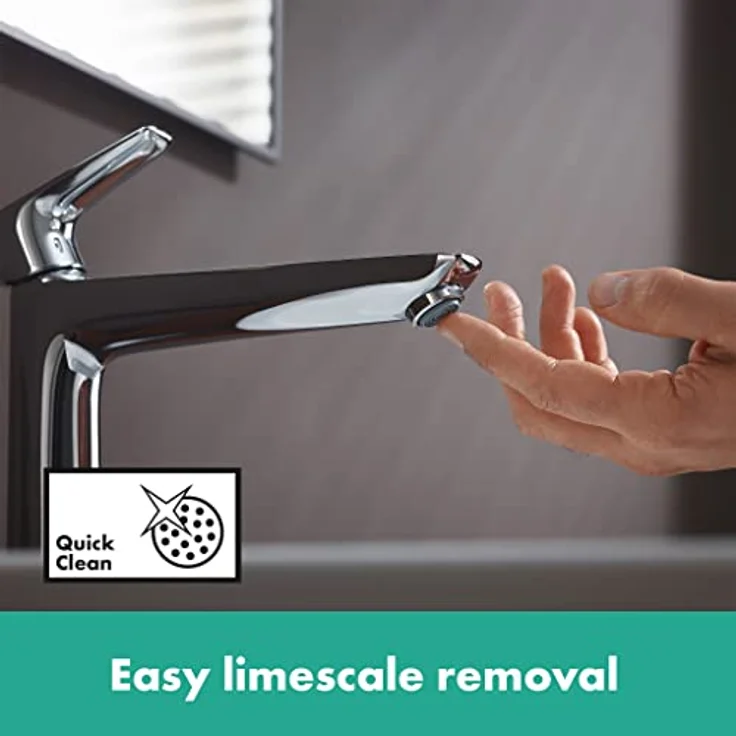 hansgrohe Talis E 240 Spültischarmatur, ComfortZone 240, Normalstrahl, Ausladung 183 mm, Durchflussmenge 5 l/min – Bild 5
