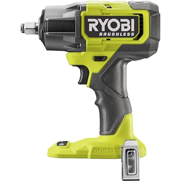 RYOBI 18 V ONE+ Brushless Akku-Schlagschrauber RIW18BL-0, max. Drehmoment 900 Nm