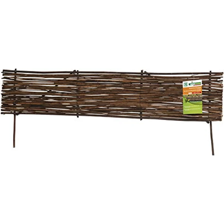 Beeteinfassung Weide gerade, 35 x 100 cm – Bild 5