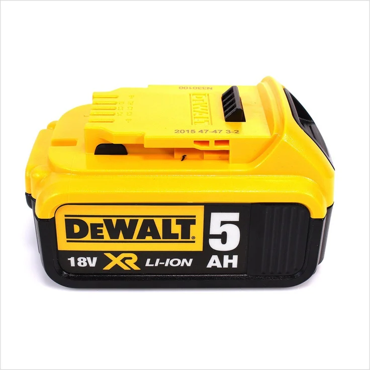 DeWalt DCB184XR Original-Werkzeugakku 18 V 5 Ah Ladezustandsanzeige mit Überhitzungsschutz Li-Ion geringe Selbstentladung kompatibel mit allen 18 V XR Akku-Maschinen von DeWalt – Bild 4