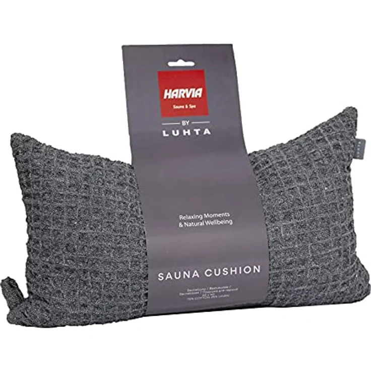Harvia by Luhta Saunakissen  22 x 40 cm  grau – Bild 1