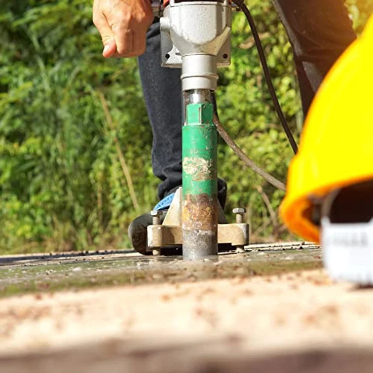 Wiltec - Kernbohrgerät bis 110mm, Leistung 1400W 1700U-min, Kernbohrer Bohrkrone Bohrmaschine – Bild 3