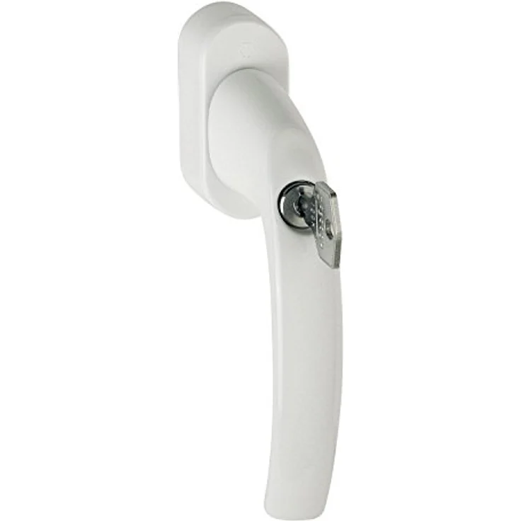 HOPPE Fenstergriff Atlanta 0530S/US952 Alu.F9016/verkehrsweiß 32-42mm abschl.HOPPE – Bild 2
