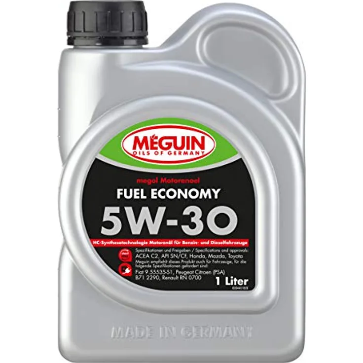 Meguin Megol Fuel Economy SAE 5W-30 | 1 L | Synthesetechnologie Motoröl | Art.-Nr.: 9440