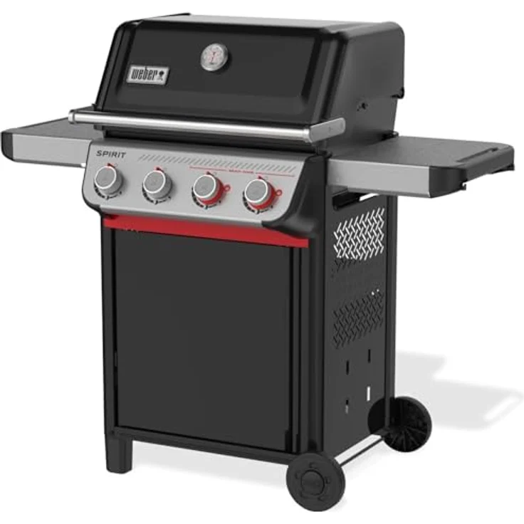 Weber Gasgrill Spirit E-425 GBS, 4 Brenner mit 10,3 kW, Grillfläche 62 x 44 cm, Edelstahl, Sear Boost Funktion – Bild 2