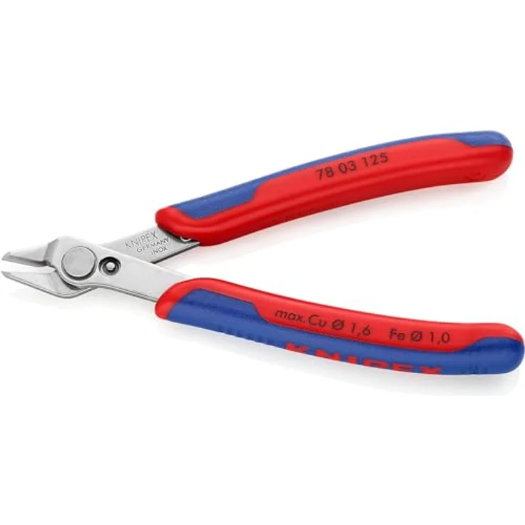 KNIPEX 78 03 125 SB Electronic Super Knips mit Mehrkomponenten-Hüllen 125 mm – Bild 3