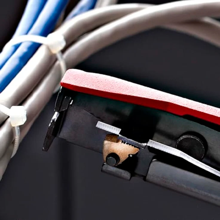 StarTech Nylon-Kabelbinderpistole, Werkzeug zum Schneiden und Installieren von Kabelbindern, rot, für Kabelbinder 2,4 - 4,8 mm – Bild 8