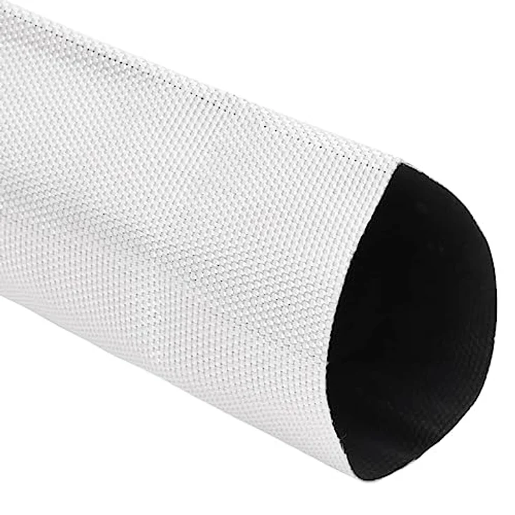 vidaXL Feuerlöschschlauch, 30 m 1" PVC, flexibler Flachschlauch in Weiß mit 8 bar Arbeitsdruck – Bild 6