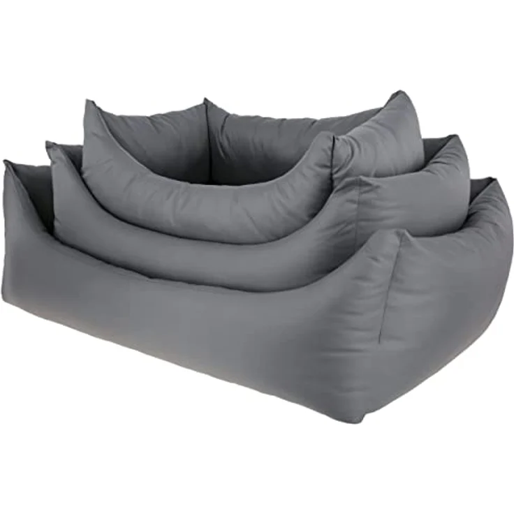 Kuschelbett Oxford Place, hellgrau, 70 x 85 cm – Bild 3