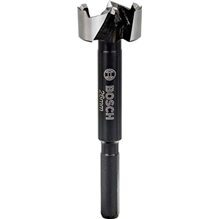 Bosch Professional Forstner Bohrer 26 mm, Hochwertiger DIN 748 Bohrer mit zahnförmigem Design für Holz und Spanplatten – Bild 1