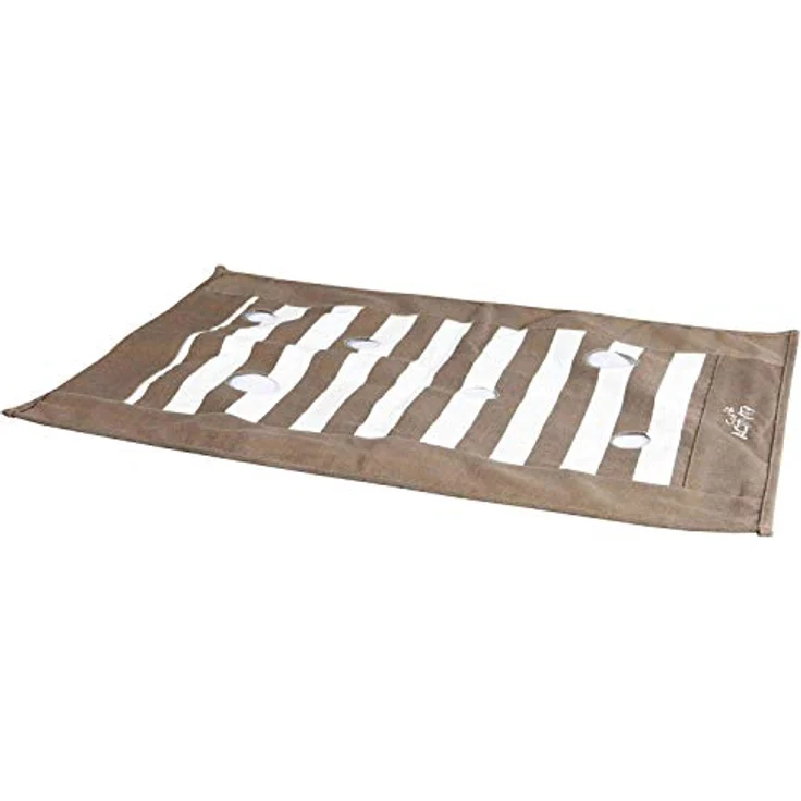 TRIXIE Spieldecke "Cat Activity Pföteldecke, 70 × 50 cm, braun/creme" für Katzen - 46005 – Bild 2