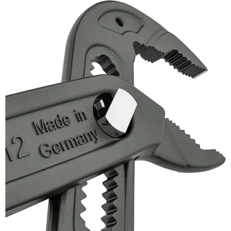 Hazet Universal-/Wasserpumpenzange 760-12, 125 mm, induktiv gehärtete Zähne, laser-geschnittene Verzahnung, doppelte Tauchbeschichtung, chrom-vanadium Stahl – Bild 3