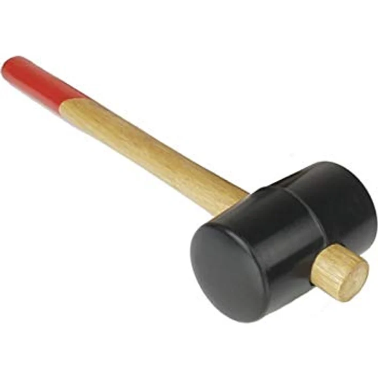 Brüder Mannesmann M 709-065 Hartgummihammer, 65 mm Durchmesser, 1 Stück - Preisvergleich – Bild 3