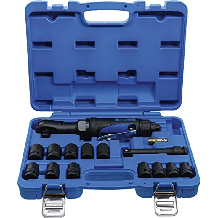 BGS technic Druckluft-Ratschenschrauber-Satz 12,5 mm 1-2'' 102 Nm 14-tlg. – Bild 2