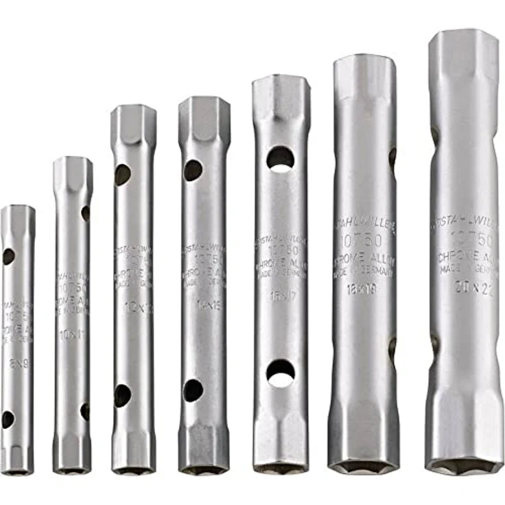 Stahlwille Bit- und Steckschlüsselset Nr. 10750, DIN 896 Form B, aus Chrome-Alloy-Steel, gleitgeschliffen und verchromt – Bild 4