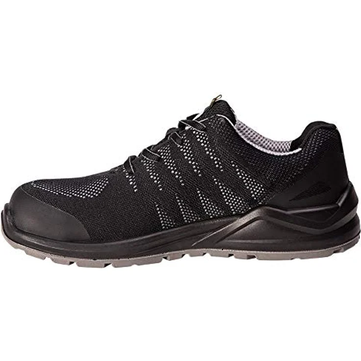 BIG SportStar 5108, Sicherheitshalbschuh S1P SRC ESD, schwarz/grau, Größe 40, atmungsaktives RUNNEX® Material, durchtrittsicher, metallfrei – Bild 5