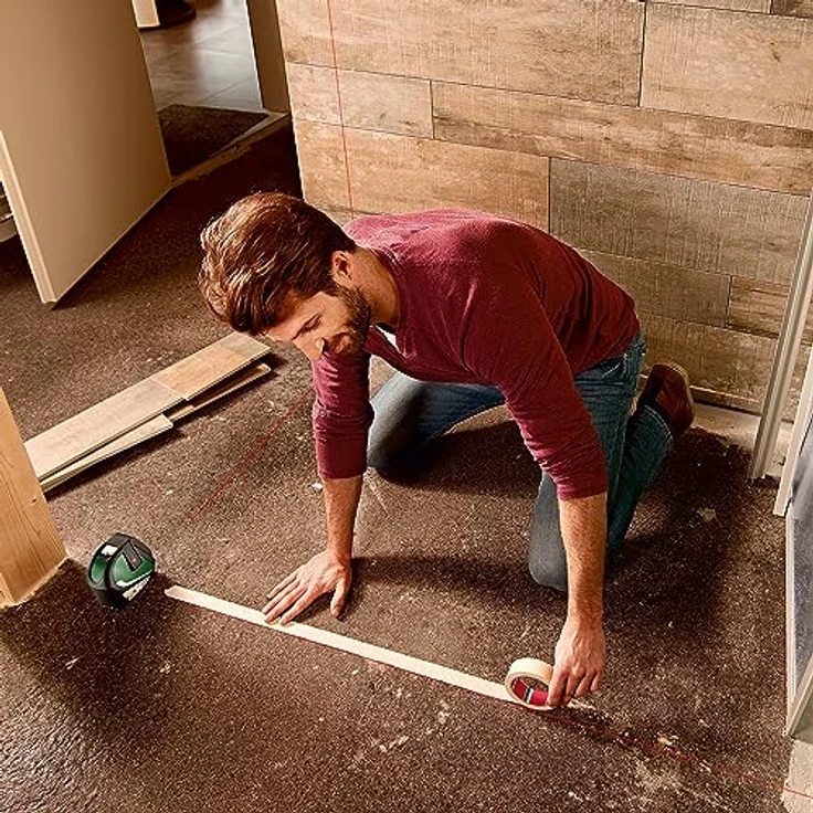 BOSCH UniversalLevel 3 Set Kreuzlinien-Laser im Karton, Selbstnivellierung, Neigungsfunktion, 120° Öffnungswinkel – Bild 5