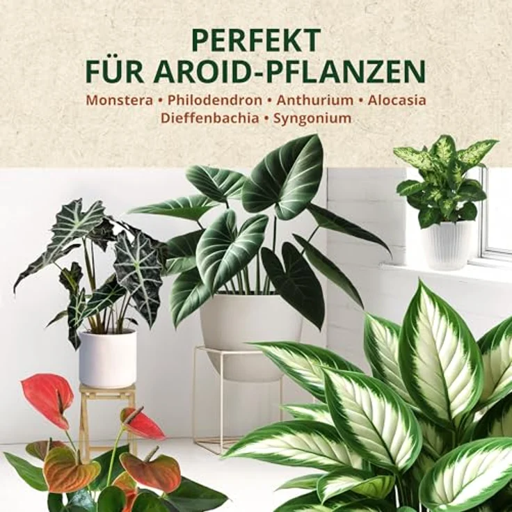 OraGarden Aroiden Erde Blumenerde für Monstera, Philodendron Premium Qualität (12L) – Bild 6