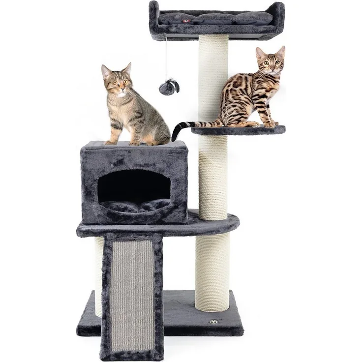 Canadian Cat Company Kratzbaum Kratzturm Patrick, Katzenhaus, Kratzbaum, 35 x 35 x 90 cm