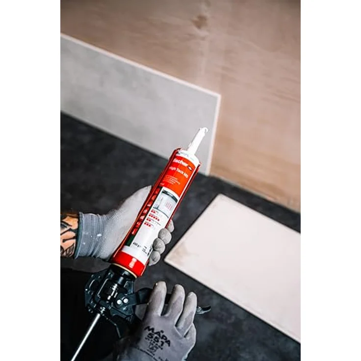 fischer Auspressgerät KP M2 - hochwertiges Auspressgerät für Injektionsmörtel in Kartuschen mit 150 ml Inhalt, Multibond-Kartuschen mit 300 ml sowie Standard-Silikonkartuschen - 1 Stück - Art.-Nr. 53117 – Bild 5