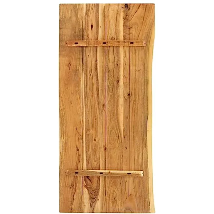 vidaXL Badezimmer-Waschtischplatte Massivholz Akazie 140 x 55 x 3,8 cm – Bild 8