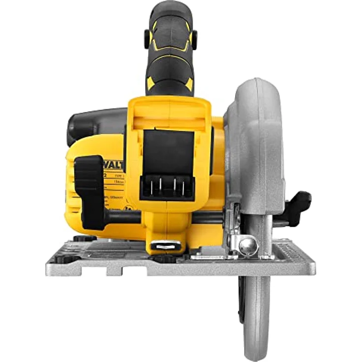 DeWALT DCS572NT-XJ Akku-Handkreissaege, 18V (Basisv.), Schwarz-Gelb – Bild 4