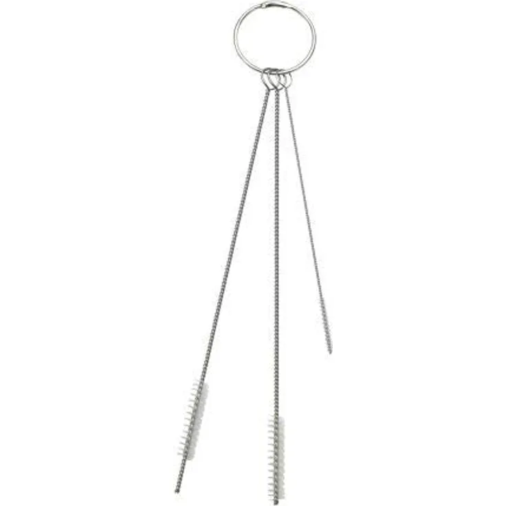 Vikan Hygiene 5362-5 Reinigungsset mit 3 Bürsten, weiß, weich, (ø2, ø5, Ø6) / 10