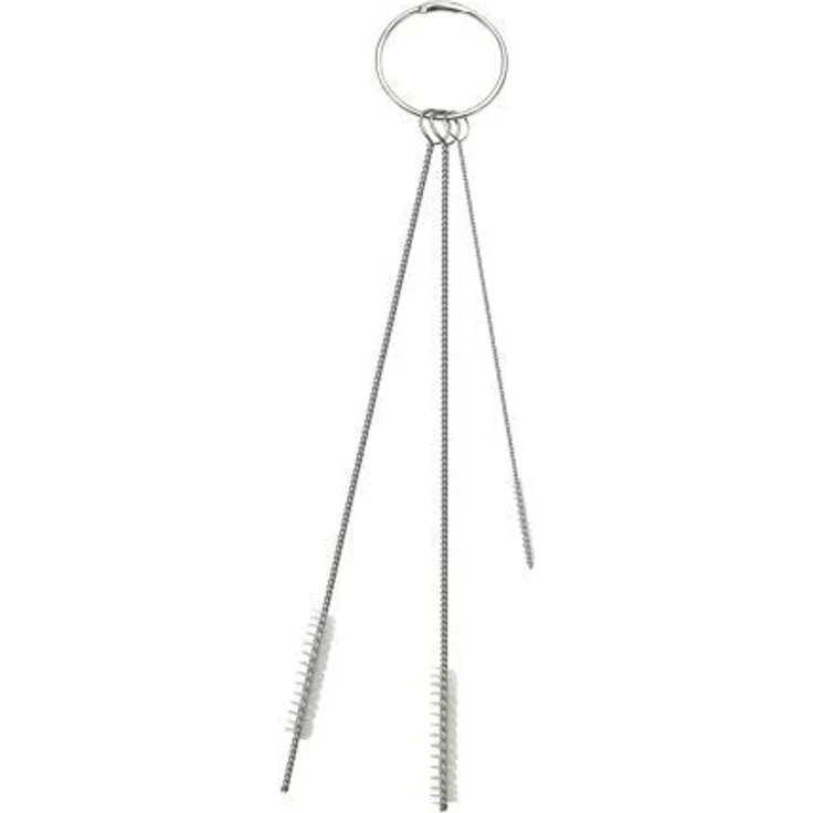 Vikan Hygiene 5362-5 Reinigungsset mit 3 Bürsten, weiß, weich, (ø2, ø5, Ø6) / 10