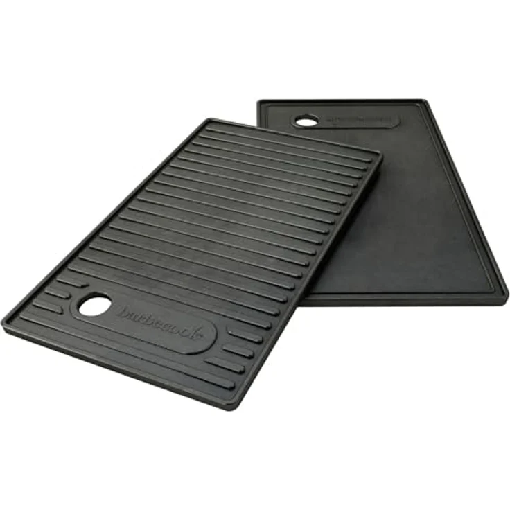 Barbecook Grillplatte, Gusseisen, für Barbecook Brahma, rechteckig, 42 x 24 cm – Bild 2