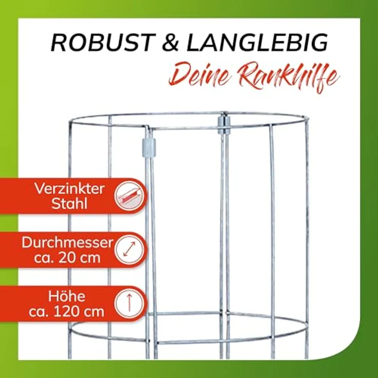 Bellissa Gurkenturm 120 cm hoch – Bild 3