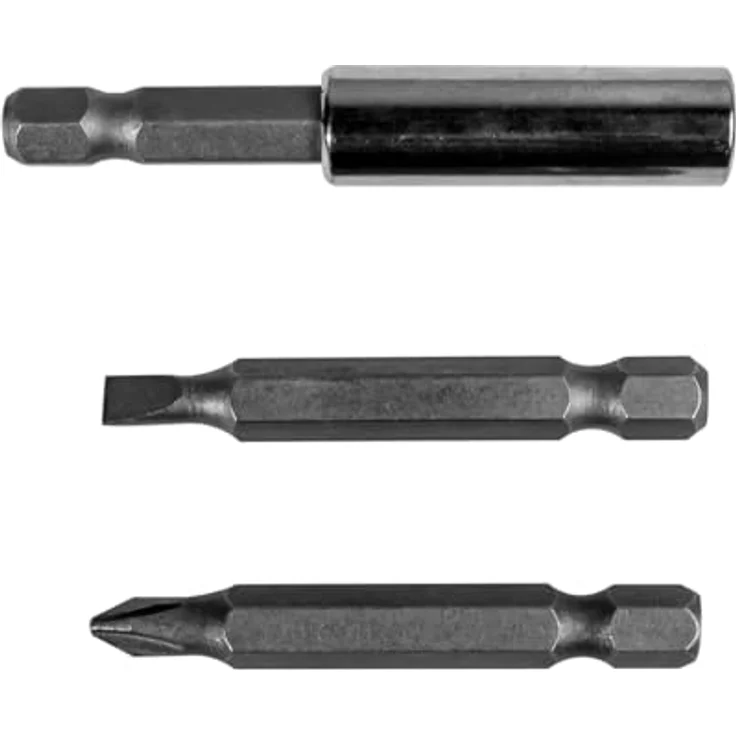 BRÜDER MANNESMANN M17736 Akku-Bohrschrauber 3,6 Volt, 2 Ah, kompakt, schwarz, inkl. Bits – Bild 4