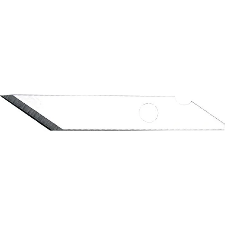NT Cutter BDL-41P, 35 Grad große Klingen für Kunstmesser, 10 Stück, aus hochwertigem Karbonstahl – Bild 1