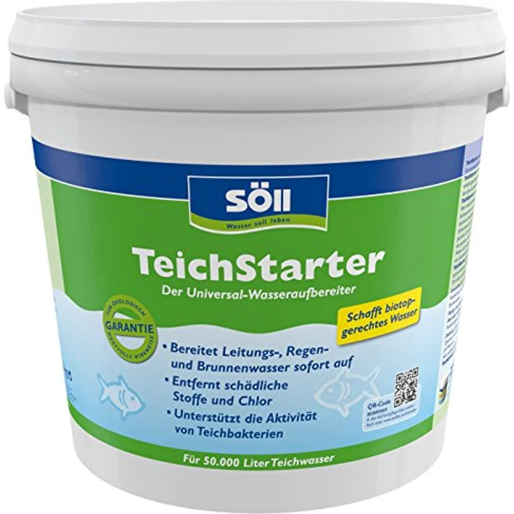 Söll Wasseraufbereiter 5 Kg Teichstarter für 50 Qbm – Bild 2