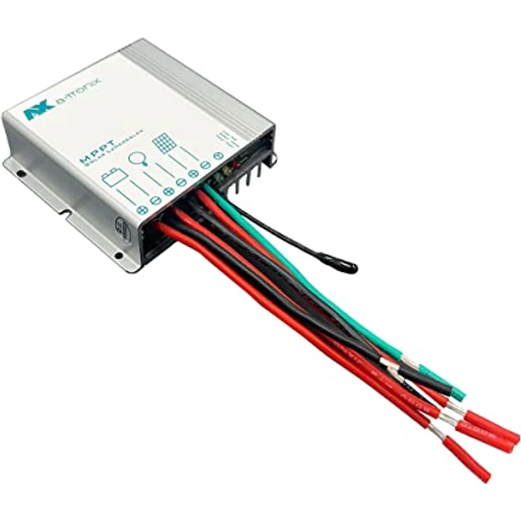 a-TroniX MPPT X45/10 Solar Laderegler 12V 10A Bluetooth, Lithium, Nass, Gel, AGM, Steuerbefreiung – Bild 2