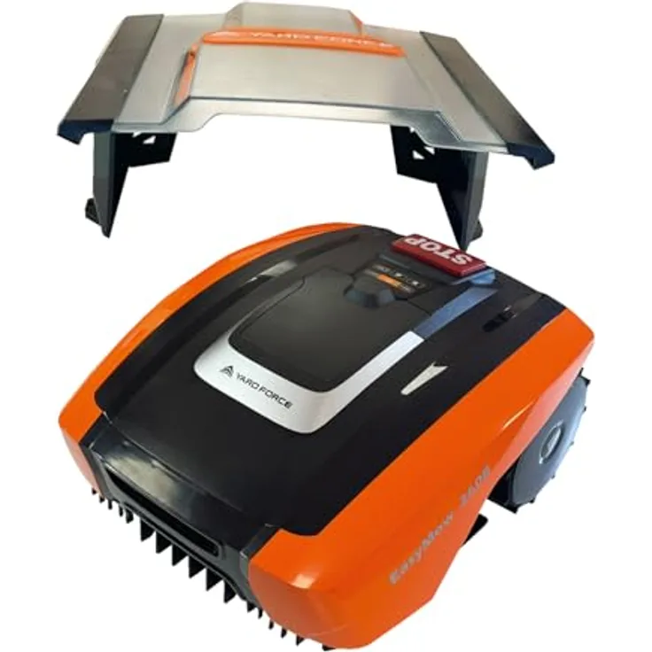 YARD FORCE Easymow 260B Plus, Rasenmähroboter mit Bluetooth-App-Steuerung, 20 V Akku und Mähroboter-Garage