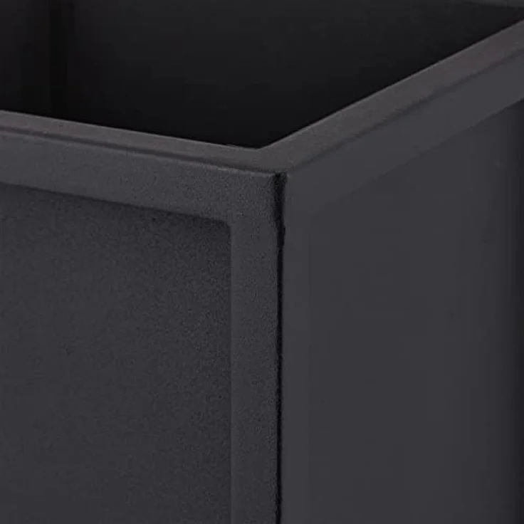 relaxdays Blumenständer Metall Blumenständer in Schwarz, modernes Design, vielseitig einsetzbar, robustes Eisen – Bild 7