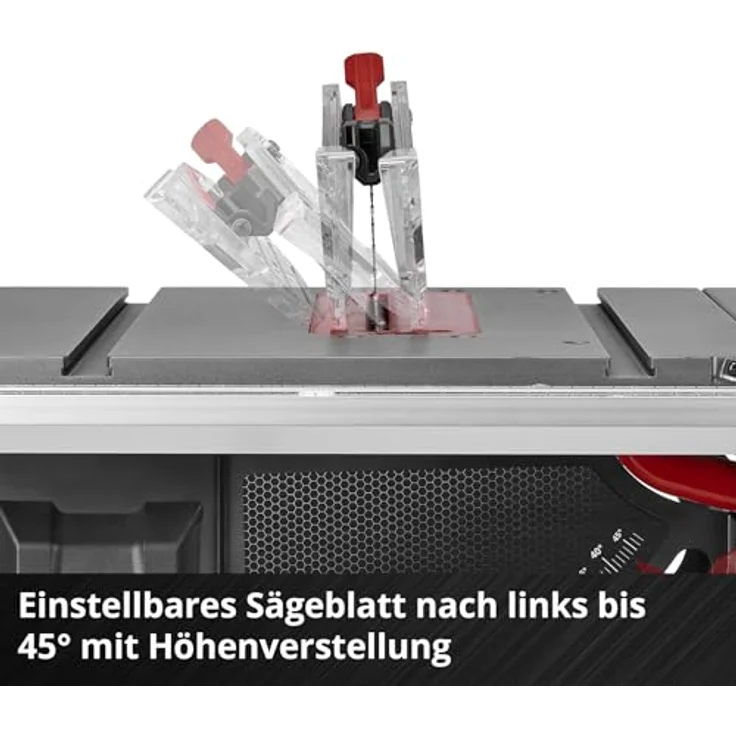 Einhell TE-TS 10 T, Tischkreissäge mit 1800 W, Aluminiumtisch und Softstart-Funktion – Bild 4