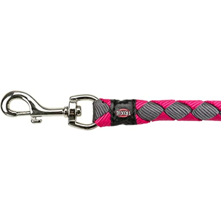 TRIXIE Hundeleine Cavo Leine L–XL, 1,00 m ø 18 mm in fuchsia/grafit - kurze Führleine für den Hund mit guter Kontrolle - für große bis sehr große Hunde - 144211 – Bild 2