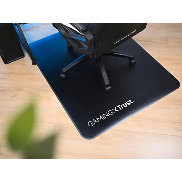 Trust GXT 715 Bodenschutzmatte, Arbeitsplatzmatte (120 x 99 cm) für harte und niedrigflorige Teppichböden, langlebig und verschleißfest – Bild 5